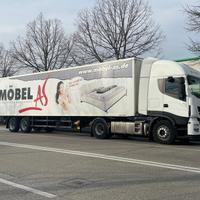 Semirimorchio furgonato Spier anno 2008