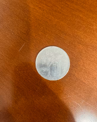 100 lire 1956 da collezione