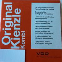 Dischi cronotachigrafo 125-24 EC 4 K 1 pacco