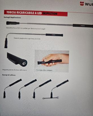 torcia a led Wurth 