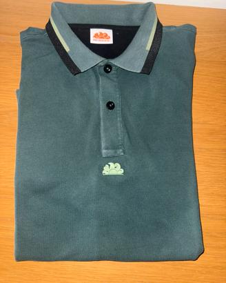 Polo sundek color verde TG M