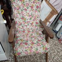 poltrona in legno