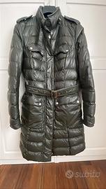 cappotto donna imbottito verde scuro Belstaff