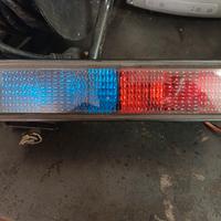 lampeggiante polizia americana rosso/blu