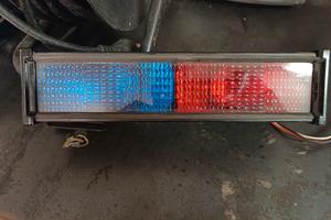 lampeggiante polizia americana rosso/blu