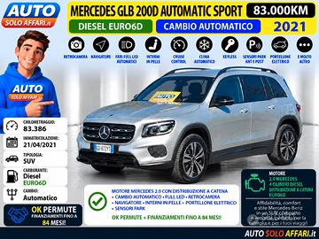 Mercedes GLB 200 D SPORT CAMBIO AUTOMATICO/EURO6D/