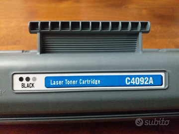 Laser toner cartridge C4092A
