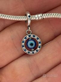 Charm Occhio Turco Portafortuna Pretettivo