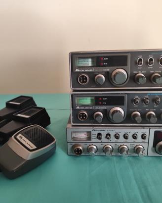 CB ALAN MIDLAND LOTTO DI APPARECCHI VINTAGE