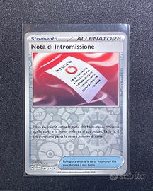 NOTA DI INTROMISSIONE - REVERSE - 181/191