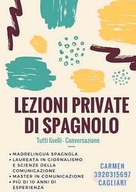 Lezioni di Spagnolo con Insegnante Madrelingua