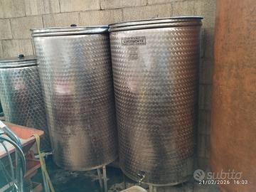 bidoni  silus acciaio e