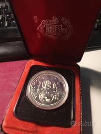 moneta argento Canada 1 dollar 1974