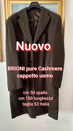 BRIONI CAPPOTTO CASHMERE UOMO TAG. 52 NUOVO