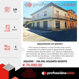 Appartamento in centro con spazio esterno