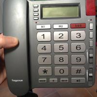 Telefono tasti grandi con filo Hagenuk