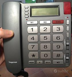 Telefono tasti grandi con filo Hagenuk