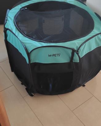 Recinto pieghevole per cani M-PETS