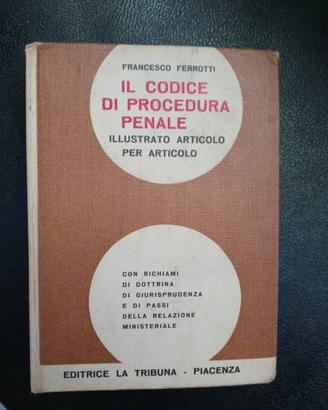 Il codice di procedura penale. Libro usato