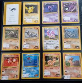 Pokémon lotto mancoliste Gym heroes 