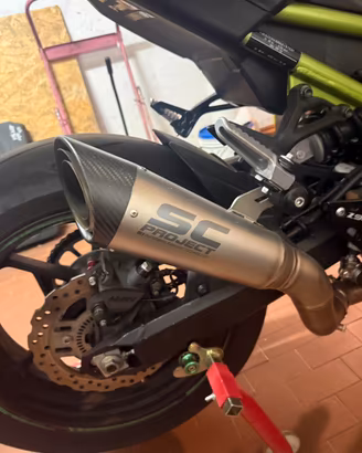 Scarico sc s1 e collettori sc titanio