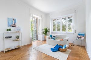 Quadrilocale con giardino a 10 minuti dal mare