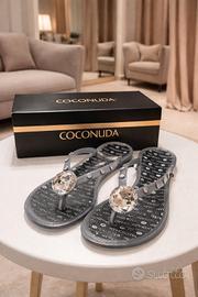 Infradito donna Coconuda neri Tg 38