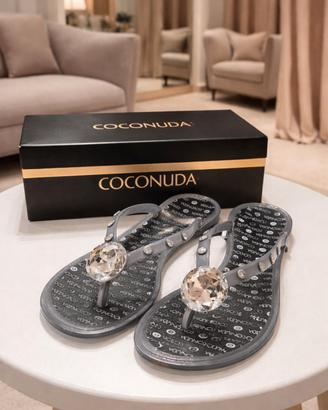 Infradito donna Coconuda neri Tg 38