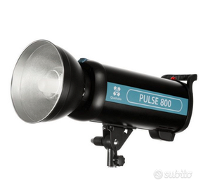 3 flash da studio quadralite monotorcia 800w