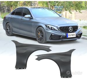KIT 2 PARAFANGHI MERCEDES W205 C205 14- LOOK C63 M