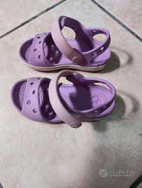 Sandali crocs bambina taglia C7