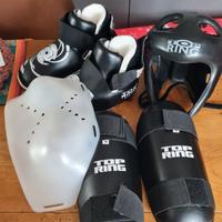 Protezioni kick boxing donna