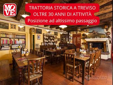 Trattoria storica in attivita' da 30 anni