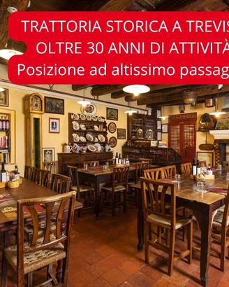 Trattoria storica in attivita' da 30 anni