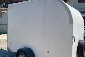 Carrello portamoto portatutto chiuso bertuola