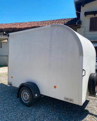 Carrello portamoto portatutto chiuso bertuola
