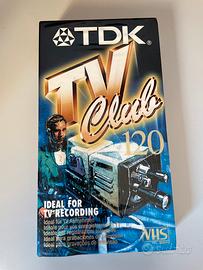 VHS TDK TV club