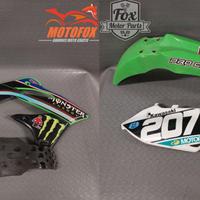 KIT PLASTICHE KAWASAKI KXF 2013/2016  GRAFICHE