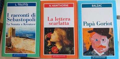 Tre libri da collana "Gli Indimenticabili"