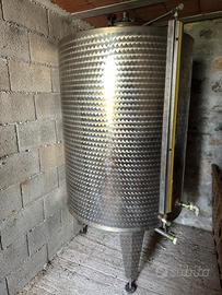 Cisterna in Acciaio Inox 1000L nuova