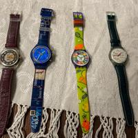 Lotto 4 orologi Swatch Vintage