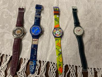 Lotto 4 orologi Swatch Vintage