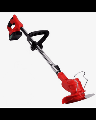 Tagliabordi con due batterie e caricabatteria