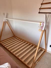 Lettino capanna Montessori