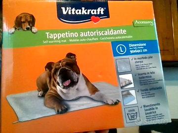 tappetino riscaldante per cani