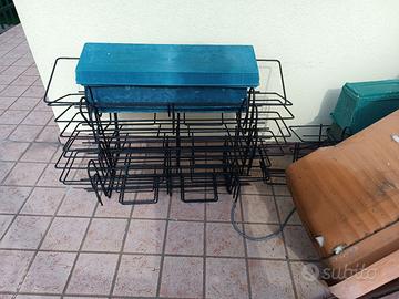 portavasi da appendere alla ringhiera