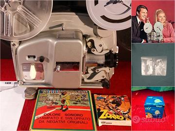 Proiettore vintage 1967 Super 8 BOLEX 18-5L funzio
