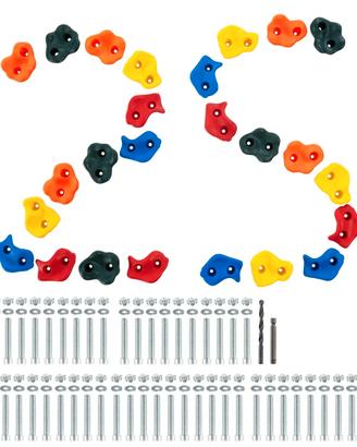 25 Prese per Arrampicata su Roccia per Bambini