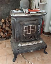 stufa a legna ghisa