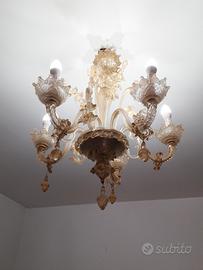 Lampadario Murano antico
